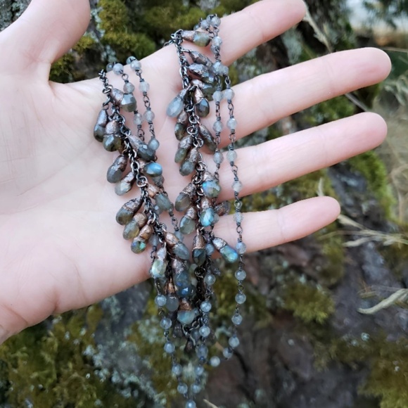 Labradorite bib statement strand - Picture 3 of 4